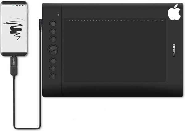 HUION H610 Pro V2 dla mac