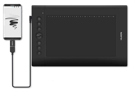 HUION H610 Pro V2 tablet graficzny