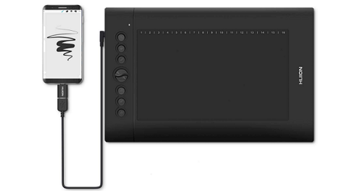 Tani tablet graficzny huion H610 Pro V2