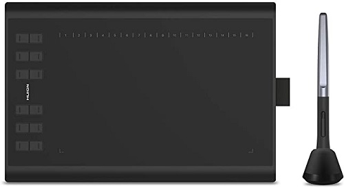 Tani tablet graficzny huion h1060p